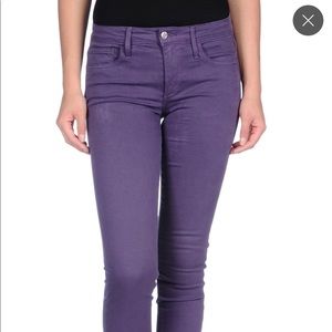 Joes jeans “the skinny” purple jeans 26
